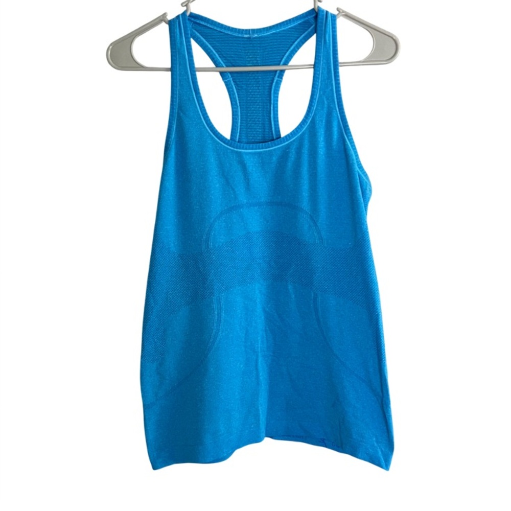 Lululemon Swiftly Tech Tank Sleeveless Racerback Top in Blue Women's Size 8